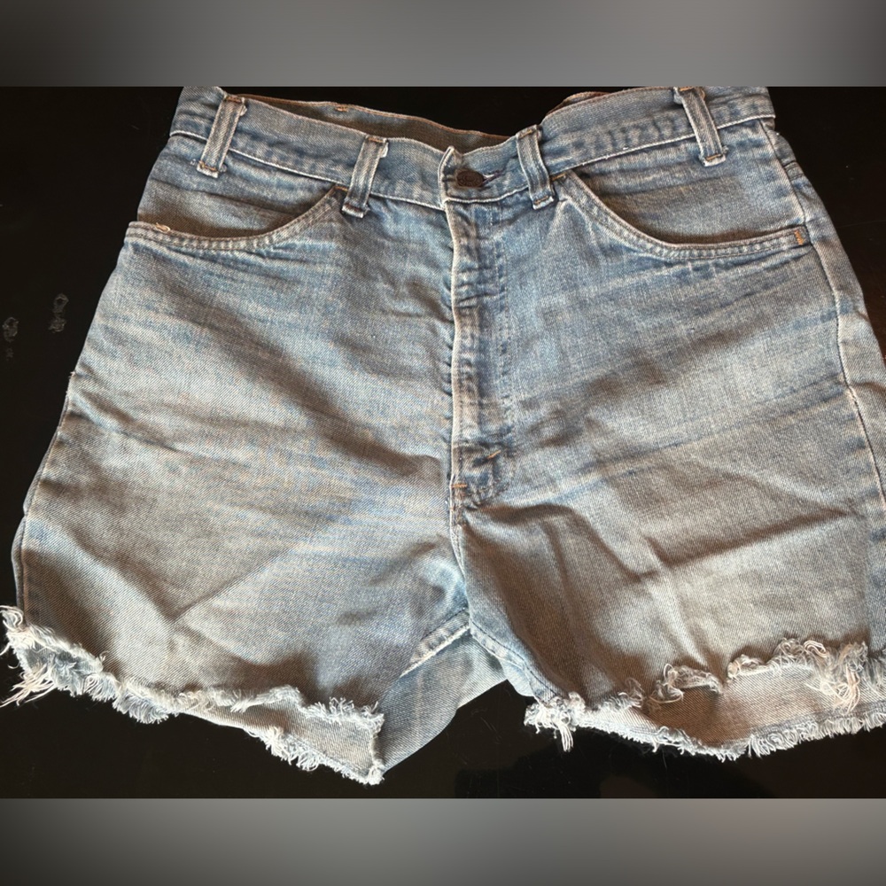 Levi’s vintage denim cut off shorts 30” waist perfect patina